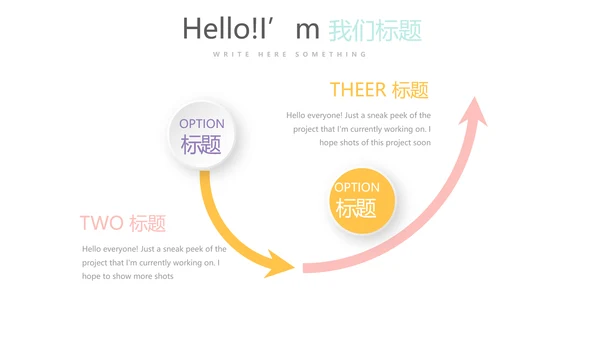 时尚微立体管理素质工作总结商务通用PPT动态模板