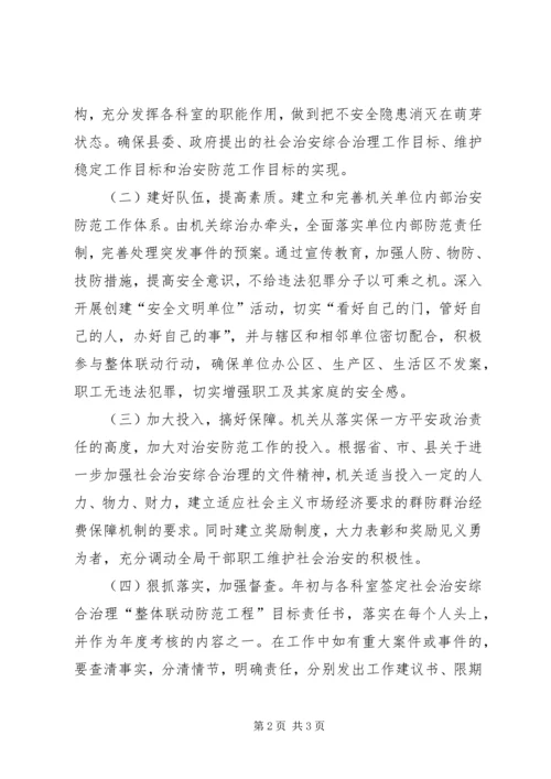 县综治委年度工作情况汇报小结.docx