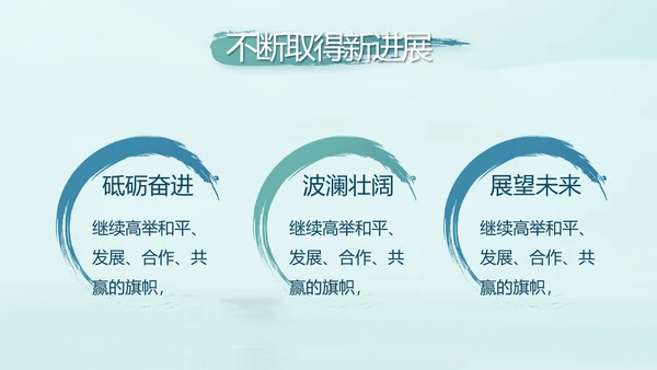 蓝色党建党风廉政建设文化动态PPT