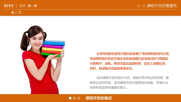 商业课程开发技能通用PPT模板
