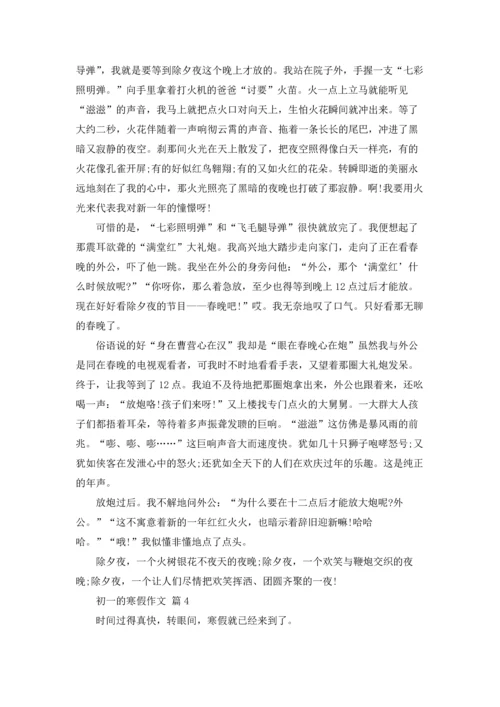 初一的寒假作文锦集七篇.docx