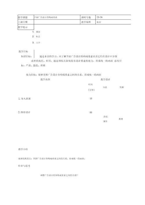 第七章平面广告设计的构成要素