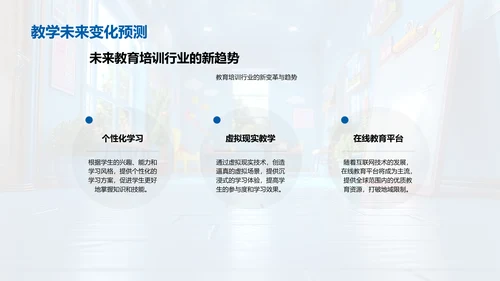 培训行业新技术展示PPT模板