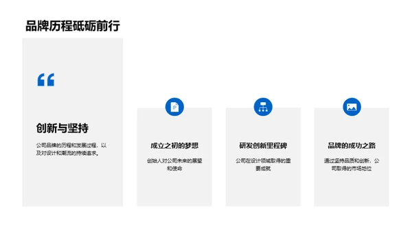 创新设计与品牌成长