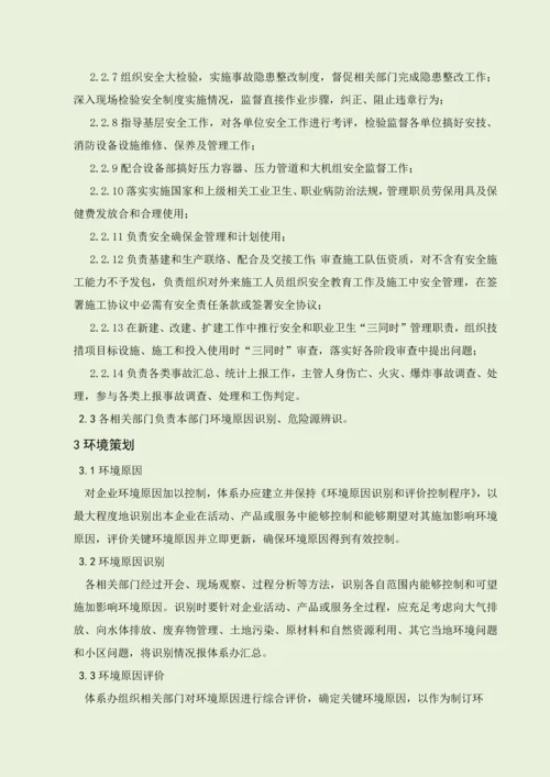 新编职业健康安全环境手册模板.docx