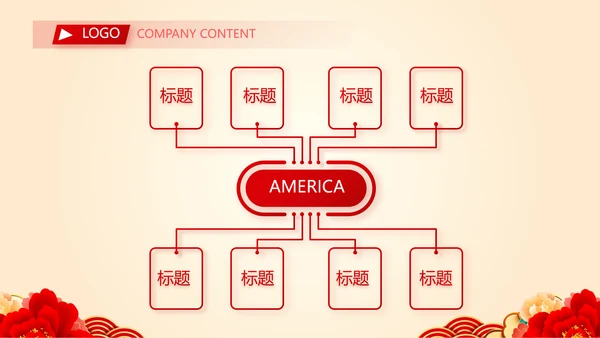 红色喜庆背景热烈欢迎上级领导莅临指导动态PPT模板
