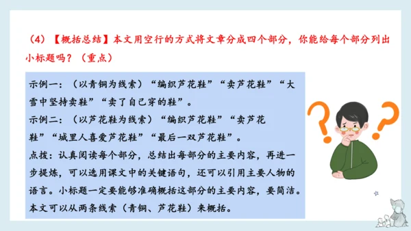 部编版语文四年级下册第六单元知识梳理  课件