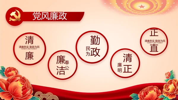 红色党建学校党支部工作总结汇报PPT
