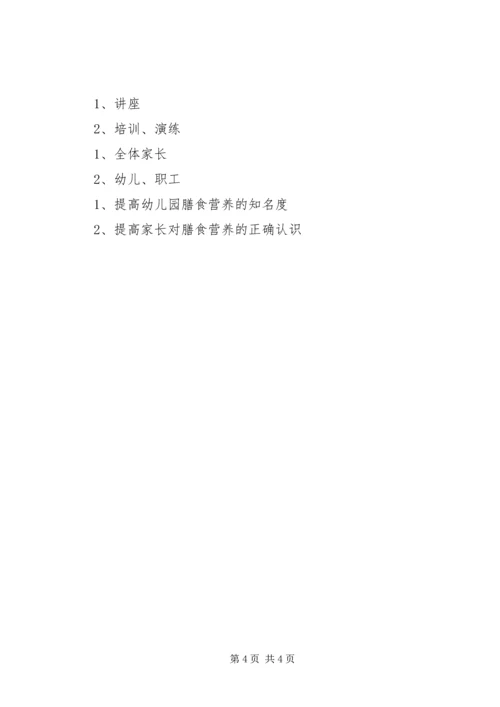 秋季健康教育计划行事历.docx