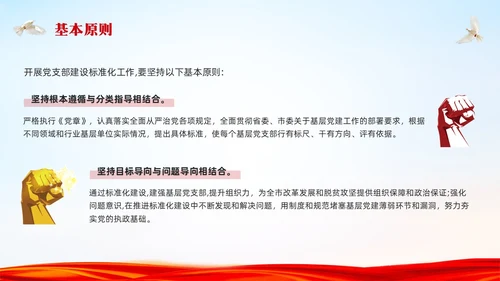 红色简约标准化规范化建设工作方案PPT模板宣传PPT动态PPT