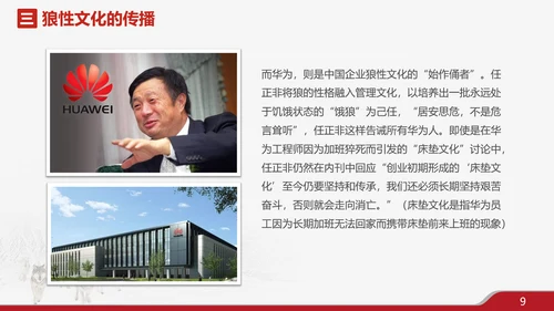 狼性文化企业培训PPT模板