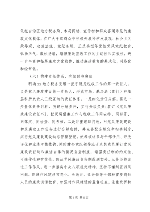 总工会落实党风廉政建设和反腐工作计划.docx