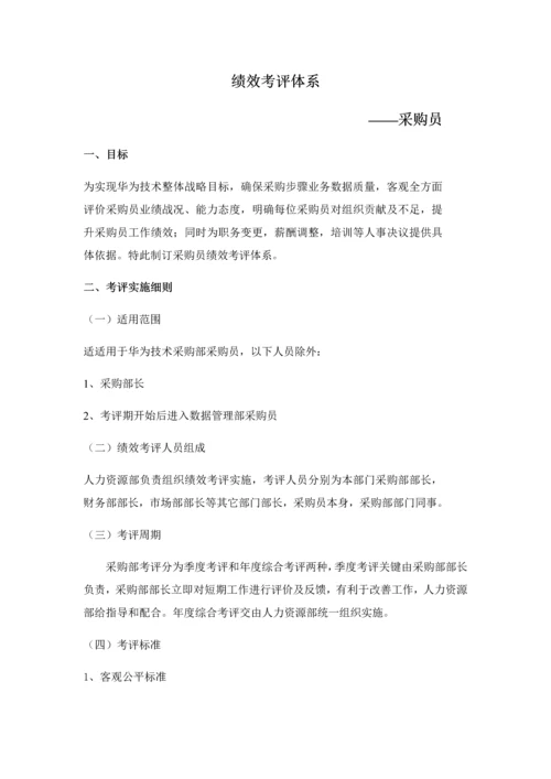 华为绩效评价综合体系.docx