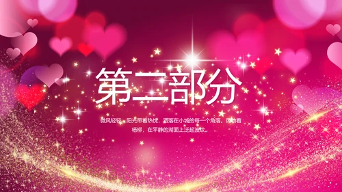 生日快乐生日派对纪念册电子相册动态PPT