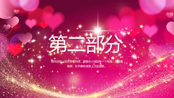 生日快乐生日派对纪念册电子相册动态PPT