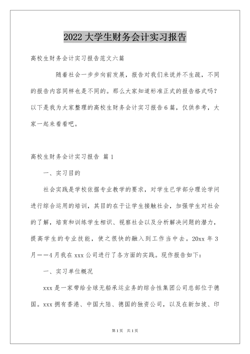 2022大学生财务会计实习报告_4.docx