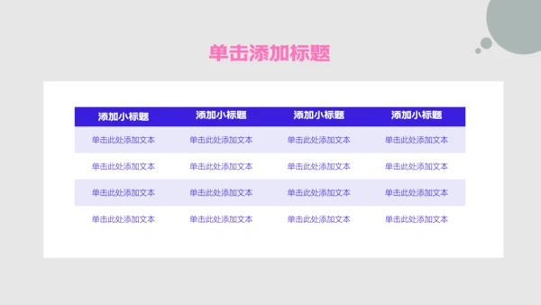 蓝色扁平简约风年中述职PPT模板