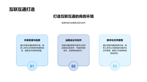 科技商务礼仪研讨PPT模板