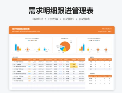 需求明细跟进管理表