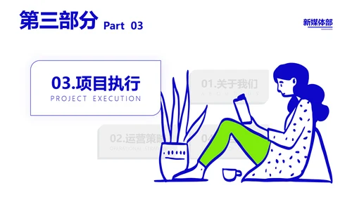 新媒体运营活动项目方案策划书PPT模板