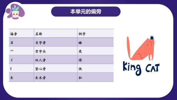 统编版2023-2024学年一年级语文上册单元复习第七单元（复习课件）