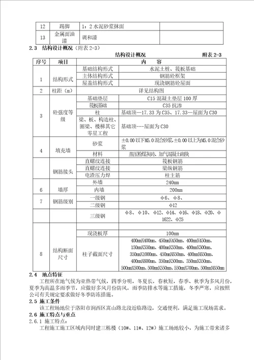 某楼施工组织设计方案(DOC 64页)