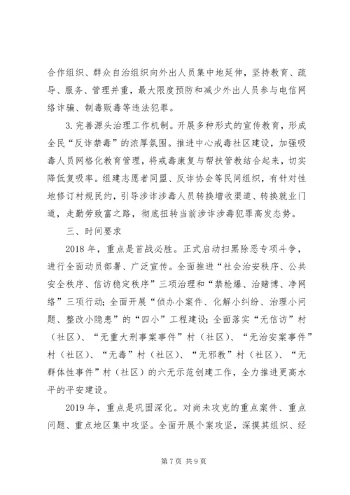 乡镇扫黑除恶专项斗争实施方案.docx