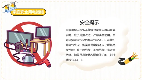 居家安全用电指南PPT课件模板