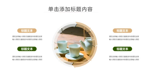 中国风茶艺茶道茶文化茶叶介绍PPT模板