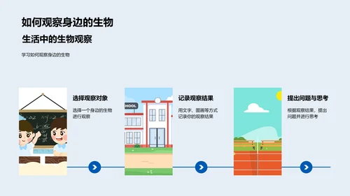 生物世界基础知识PPT模板