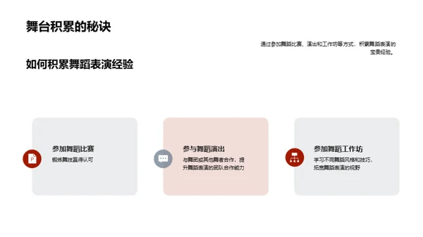 舞蹈表演技巧分享