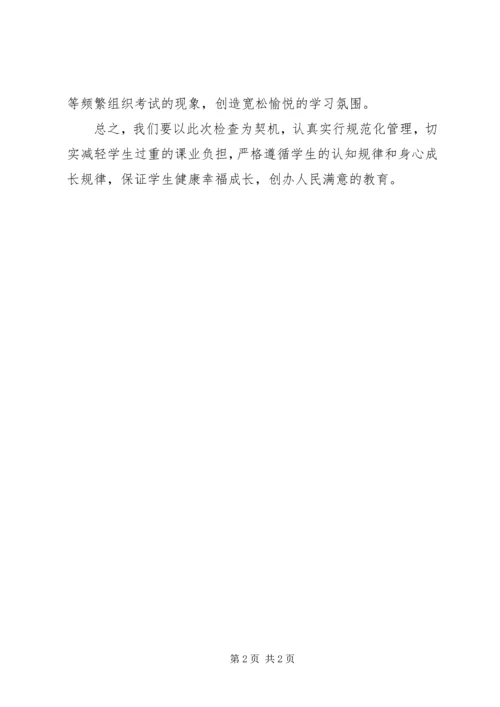 学校规范化管理自查情况报告 (2).docx