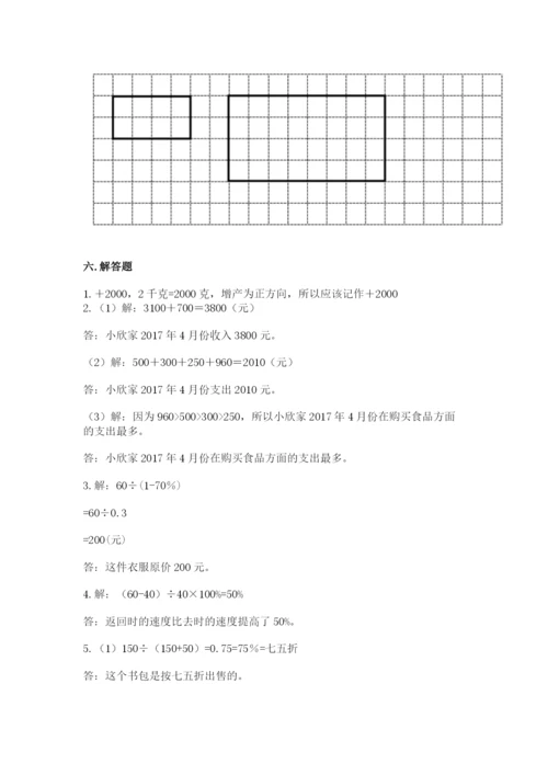 六年级下册数学期末测试卷附参考答案（典型题）.docx