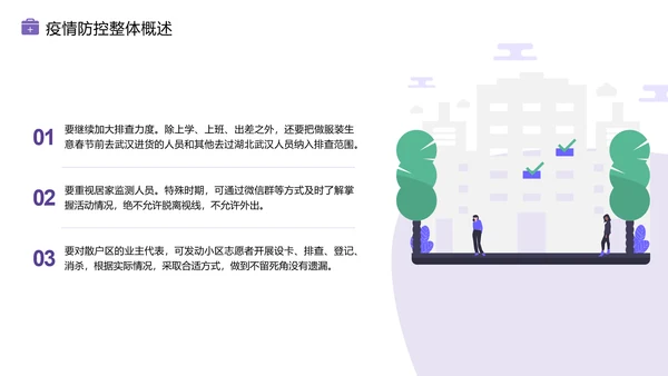 物业新冠病毒疫情防控工作总结PPT模板