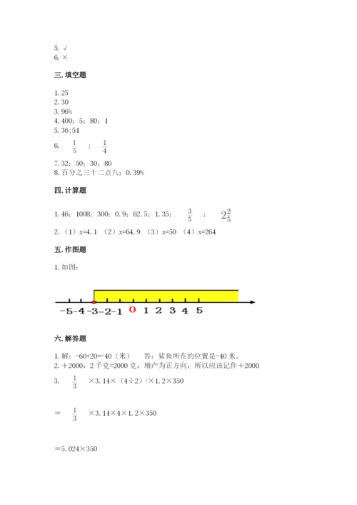 保山地区小升初数学测试卷审定版.docx