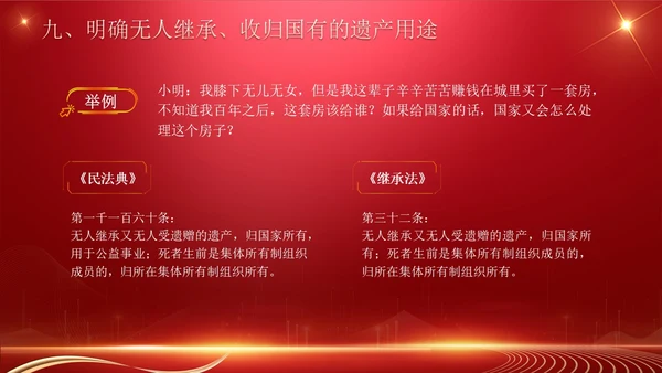 民法典继承编解读科技红色法律
