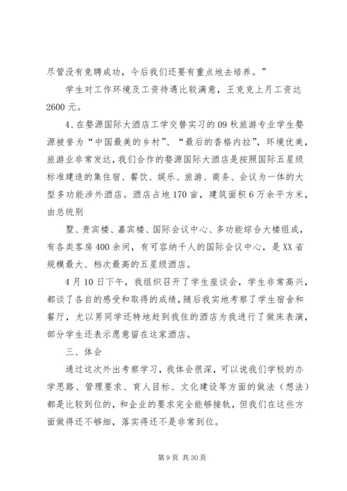 外出考察报告范本.docx