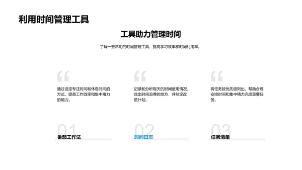 高一学习策略讲座PPT模板