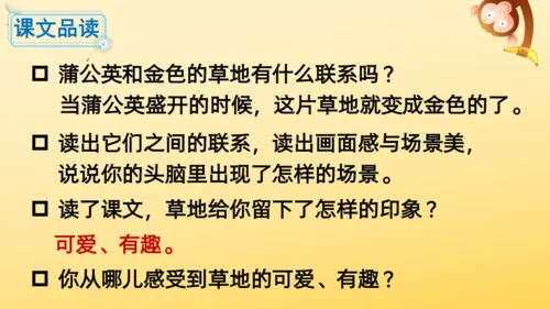 16 金色的草地  课件