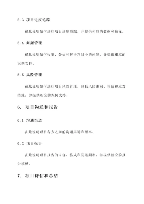 督办项目执行方案