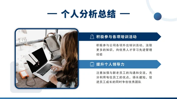 几何个人简历竞聘述职PPT模板