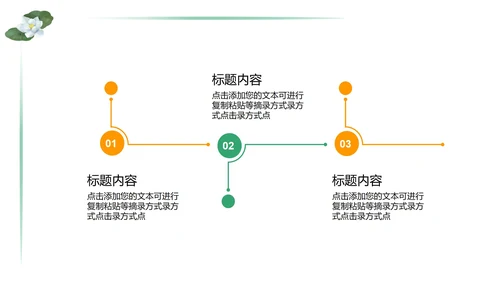 绿色简约中小学生教育日PPT模板