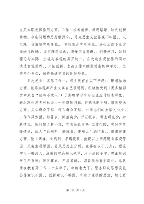 机关第二党支部关于召开专题组织生活会情况的报告 (8).docx