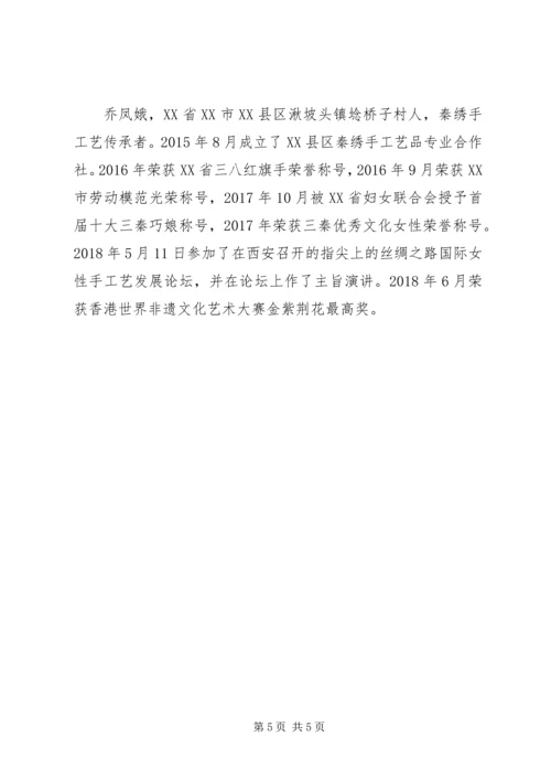 关于指尖丝路的演讲稿范文.docx