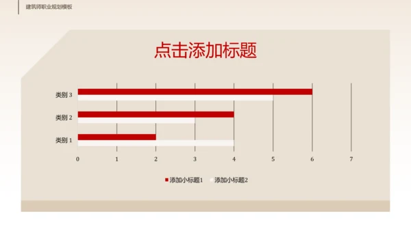 米白色极简几何风建筑类职业生涯规划