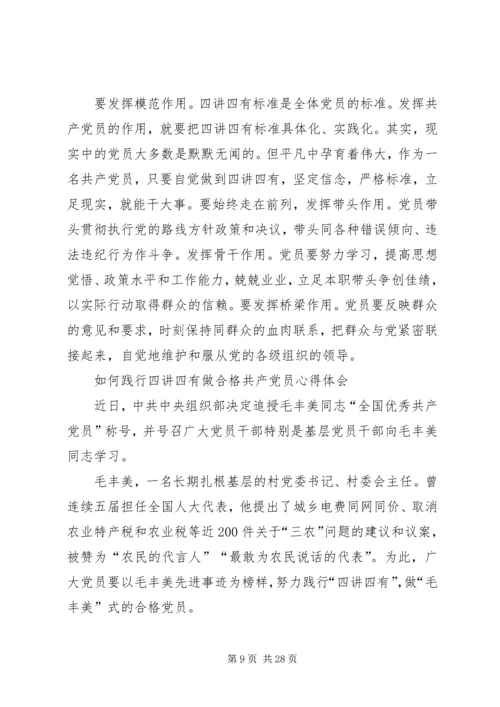 践行“四讲四有”,做合格共产党员.docx