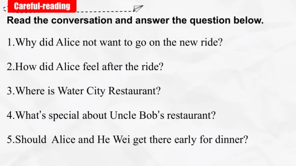 Unit3 SectionA Reading课件+嵌入音频（人教九年级Unit 3 Could yo