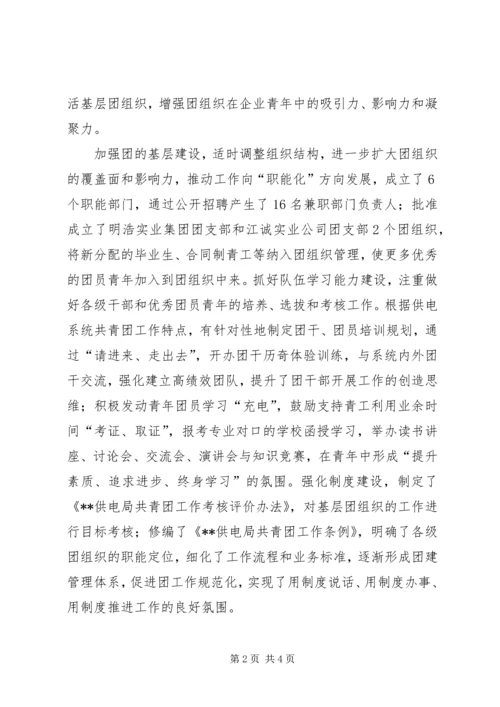 供电局团委副书记先进事迹材料 (2).docx