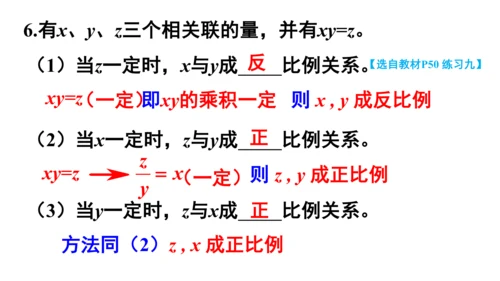 新人教版数学六年级下册4.8.练习课（正比例和反比例）课件（42张PPT)