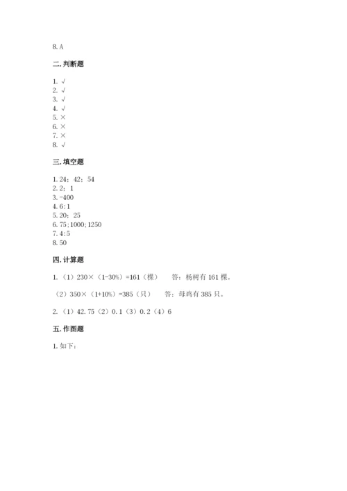 北京版六年级下册数学期末测试卷精品（考点梳理）.docx